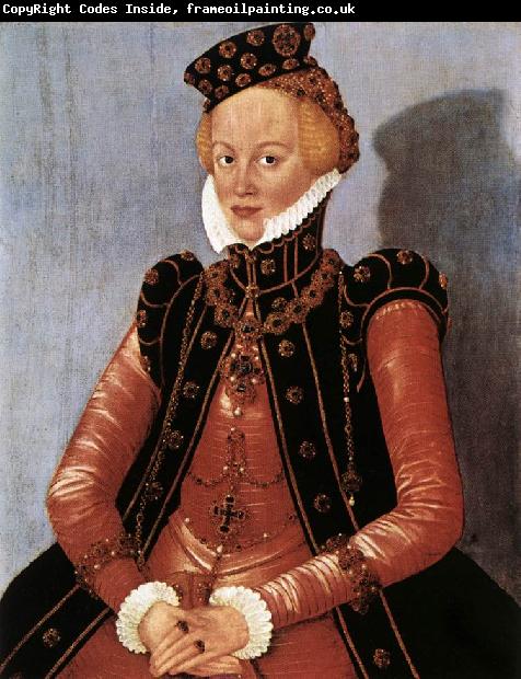 CRANACH, Lucas the Younger Portrait of a Woman sdgsdftg